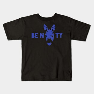 Be Nassty Nasty Democrat Blue Donkey Animal Lover Cute Social Distancing Liberal Face Mask Kids T-Shirt